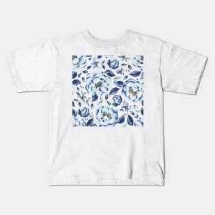 Flower Pattern Kids T-Shirt